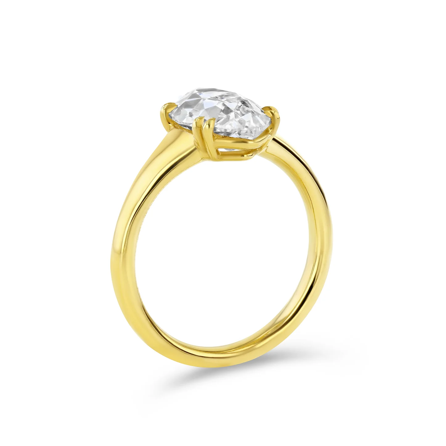3.03ct Moval Lab Diamond Dove Ring - Image 3
