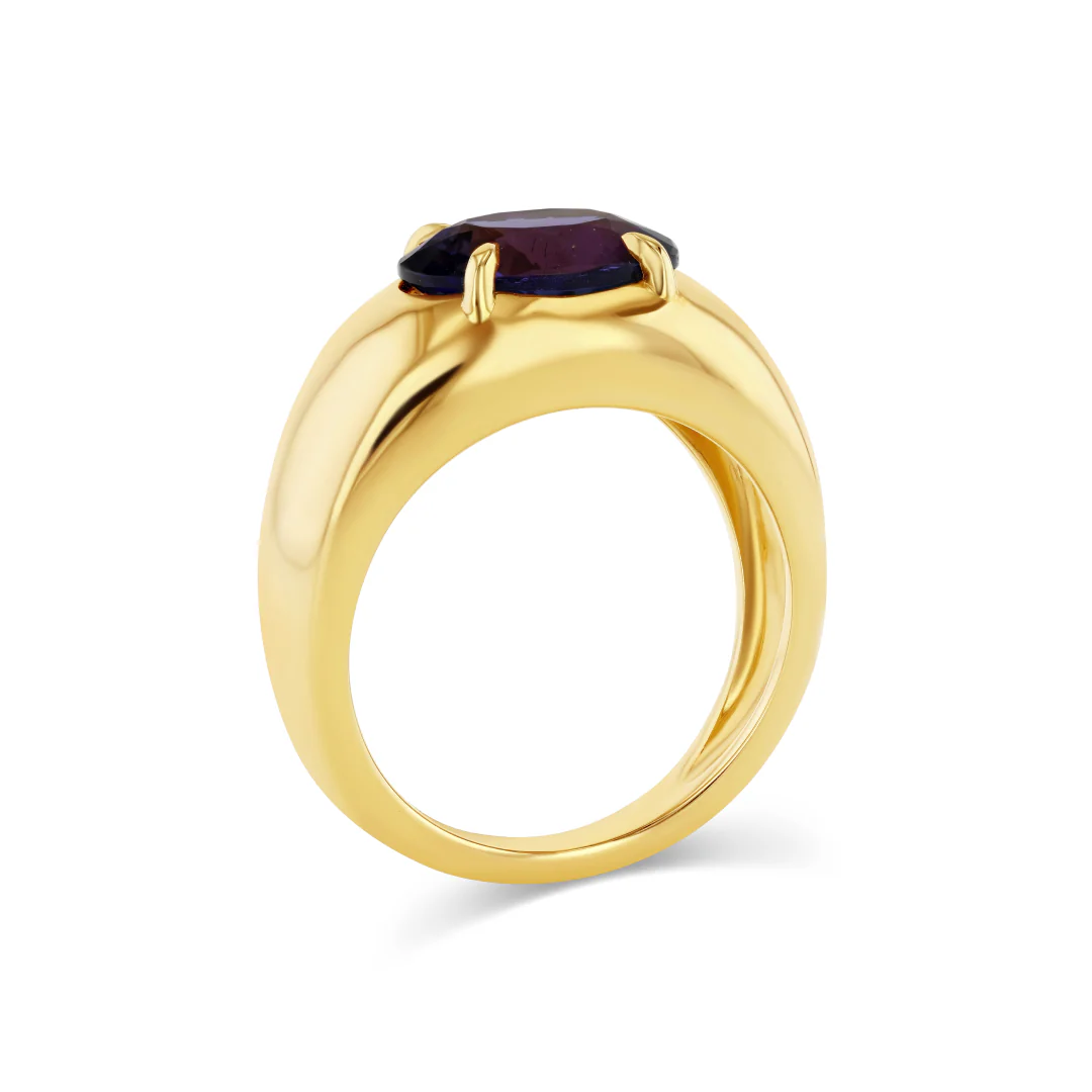 3.47ct Tanzanite Cloud Ring - Image 2
