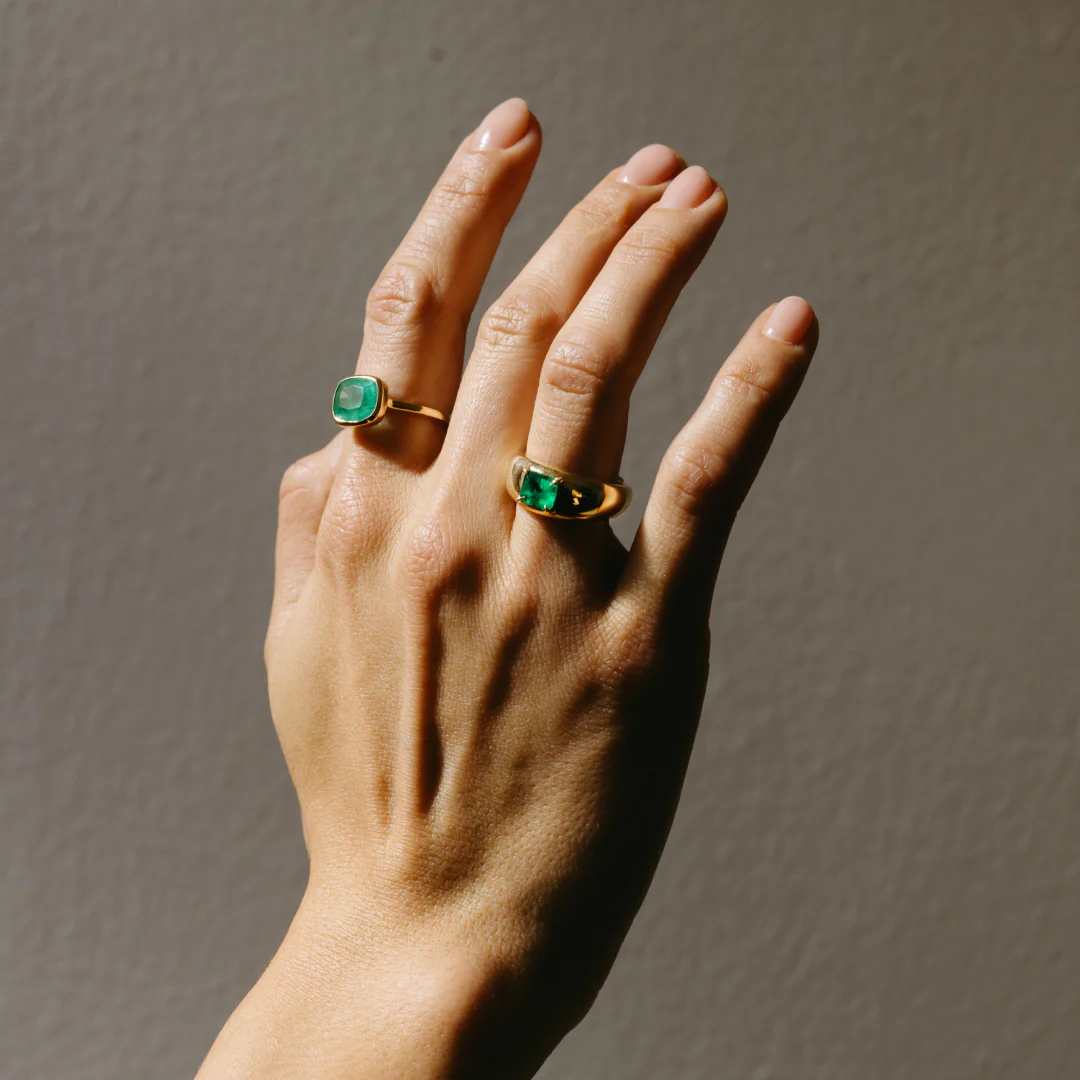 .96ct Muzo Emerald Cloud Ring - Image 3