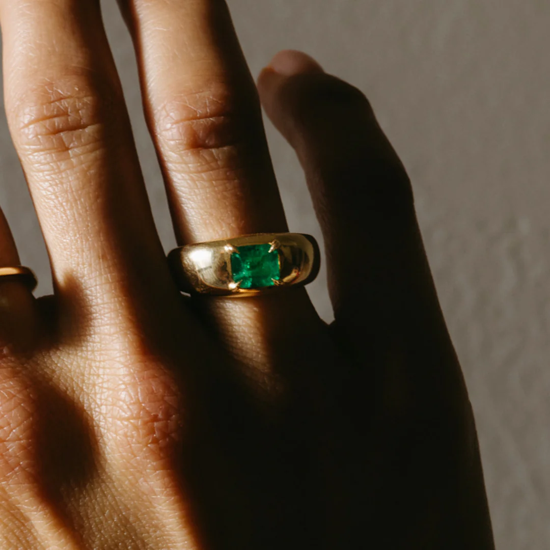 .96ct Muzo Emerald Cloud Ring - Image 4