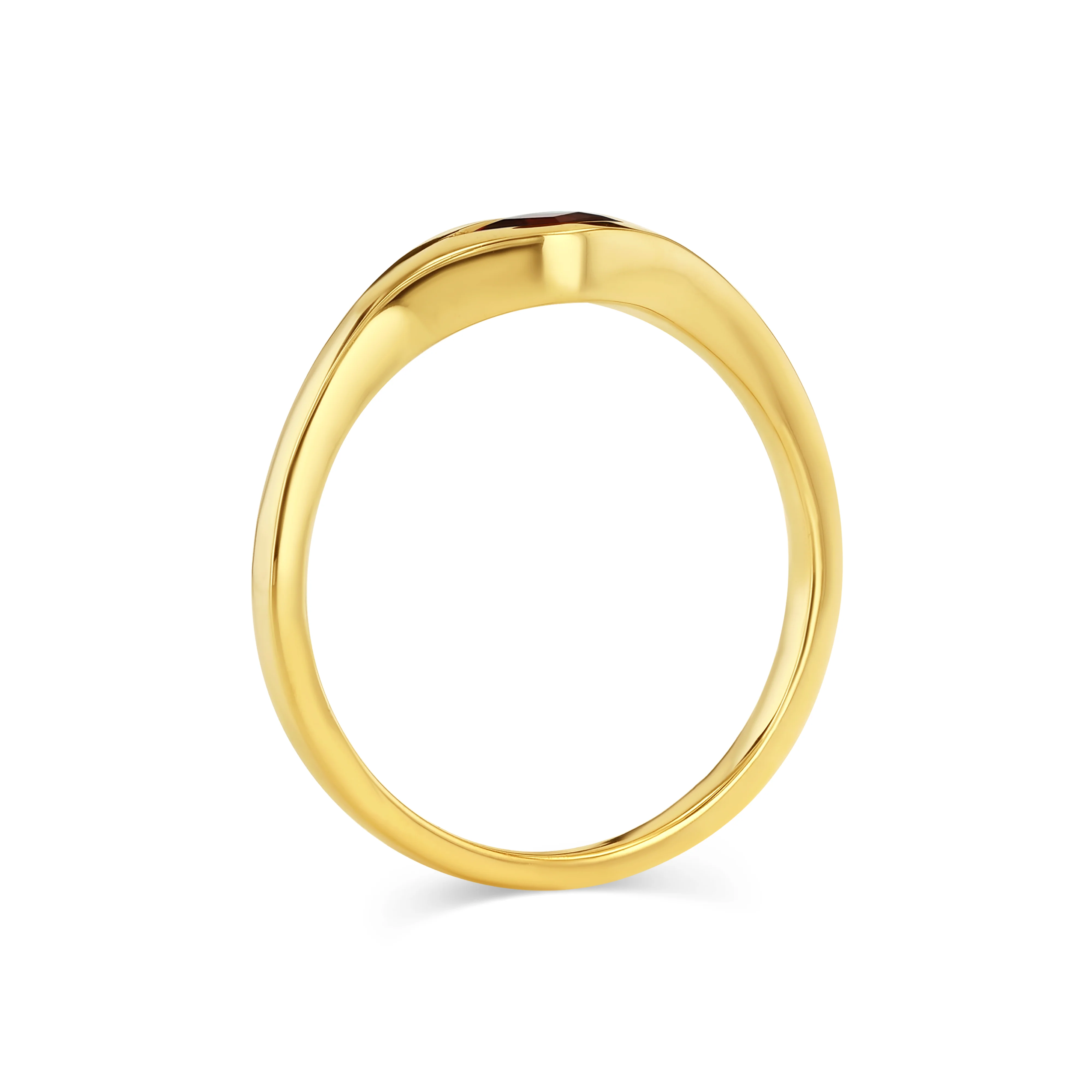 Anthill Garnet Signet Ring - Image 3
