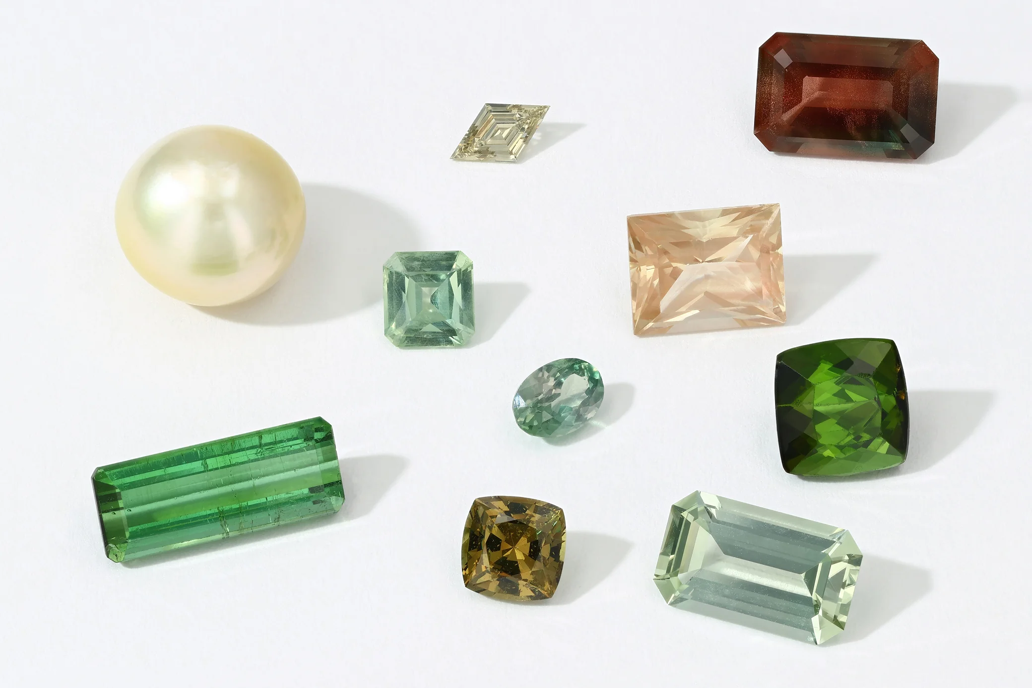 BESPOKE 0.32CT BROWN-GREEN DIAMOND - Image 5