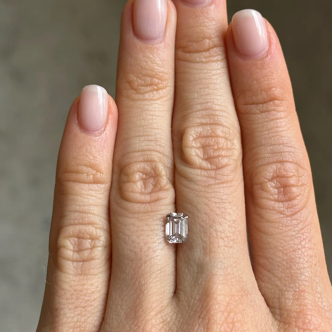 BESPOKE 1.10CT FANCY BROWN PINK LAB DIAMOND - Image 2