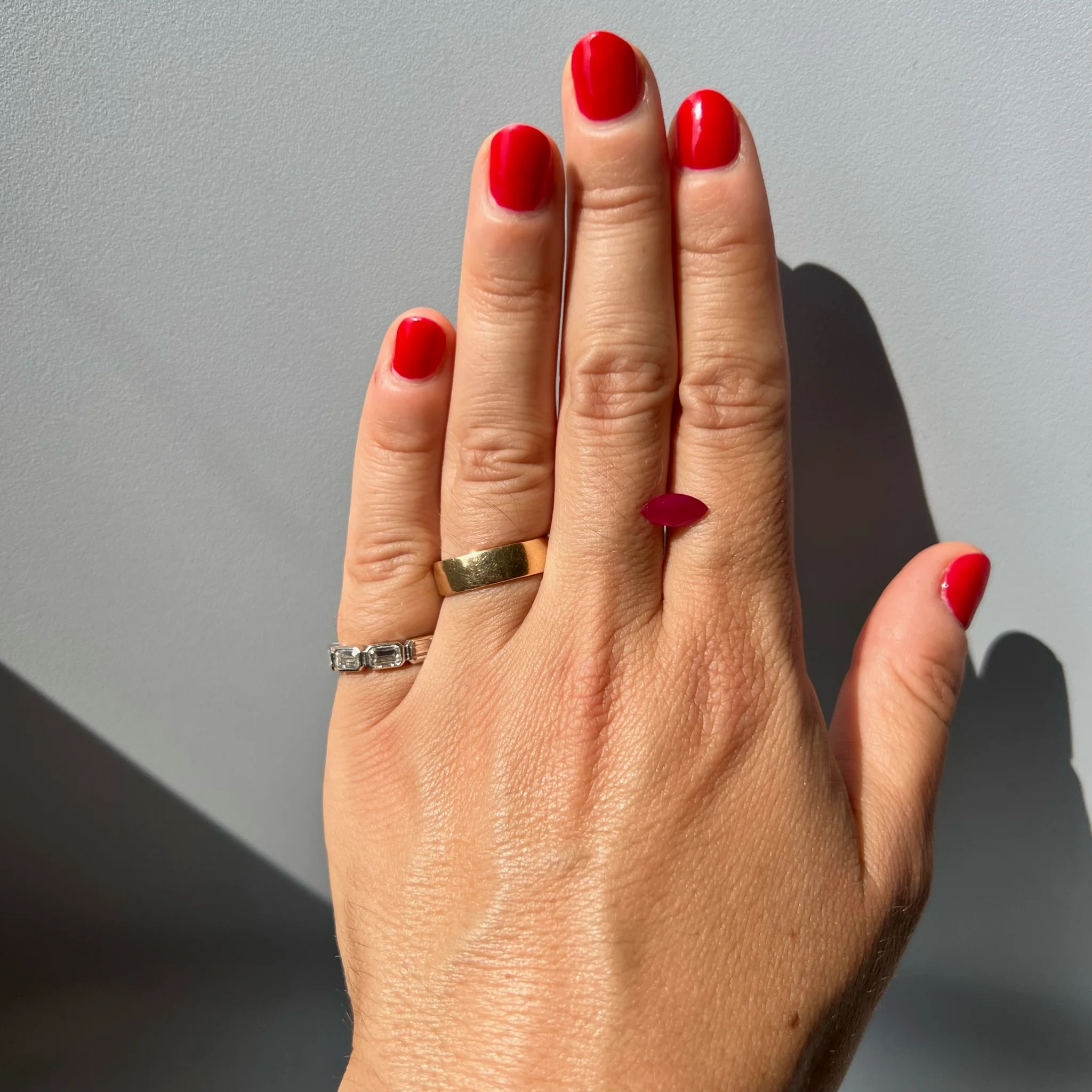 BESPOKE 1.45CT MARQUISE RUBY RING - Image 3