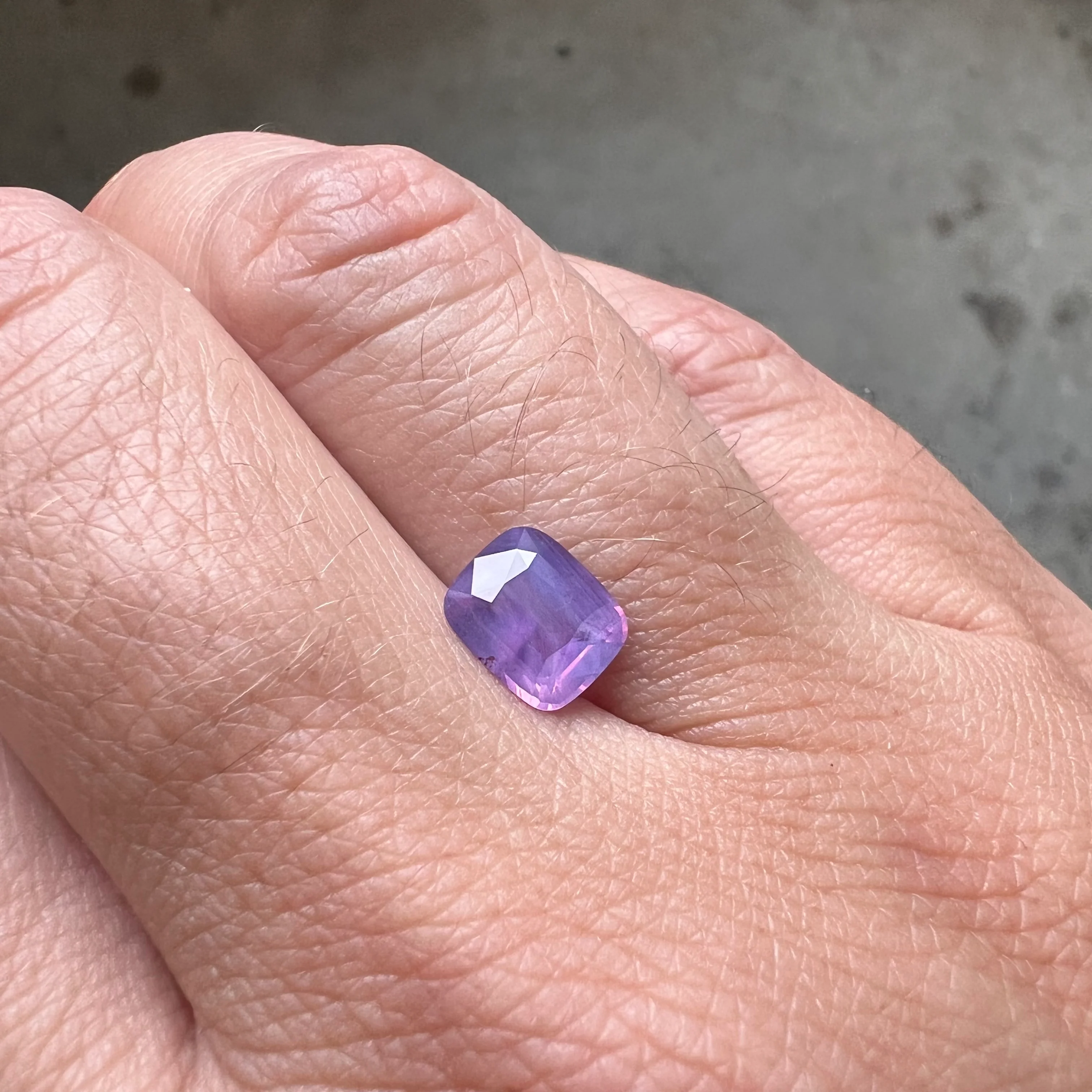 BESPOKE 1.67CT PURPLE PINK SAPPHIRE - Image 3