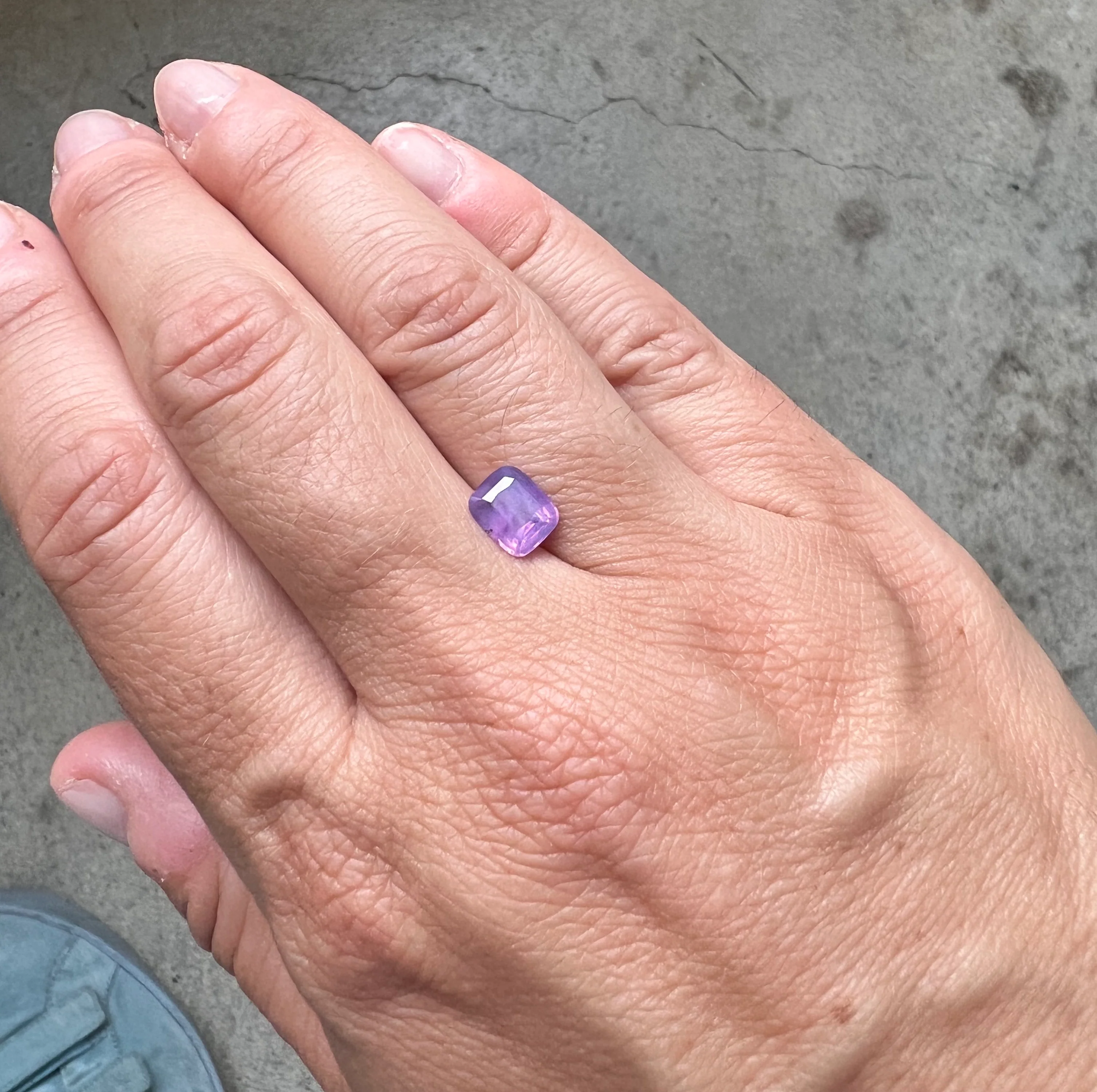 BESPOKE 1.67CT PURPLE PINK SAPPHIRE - Image 7