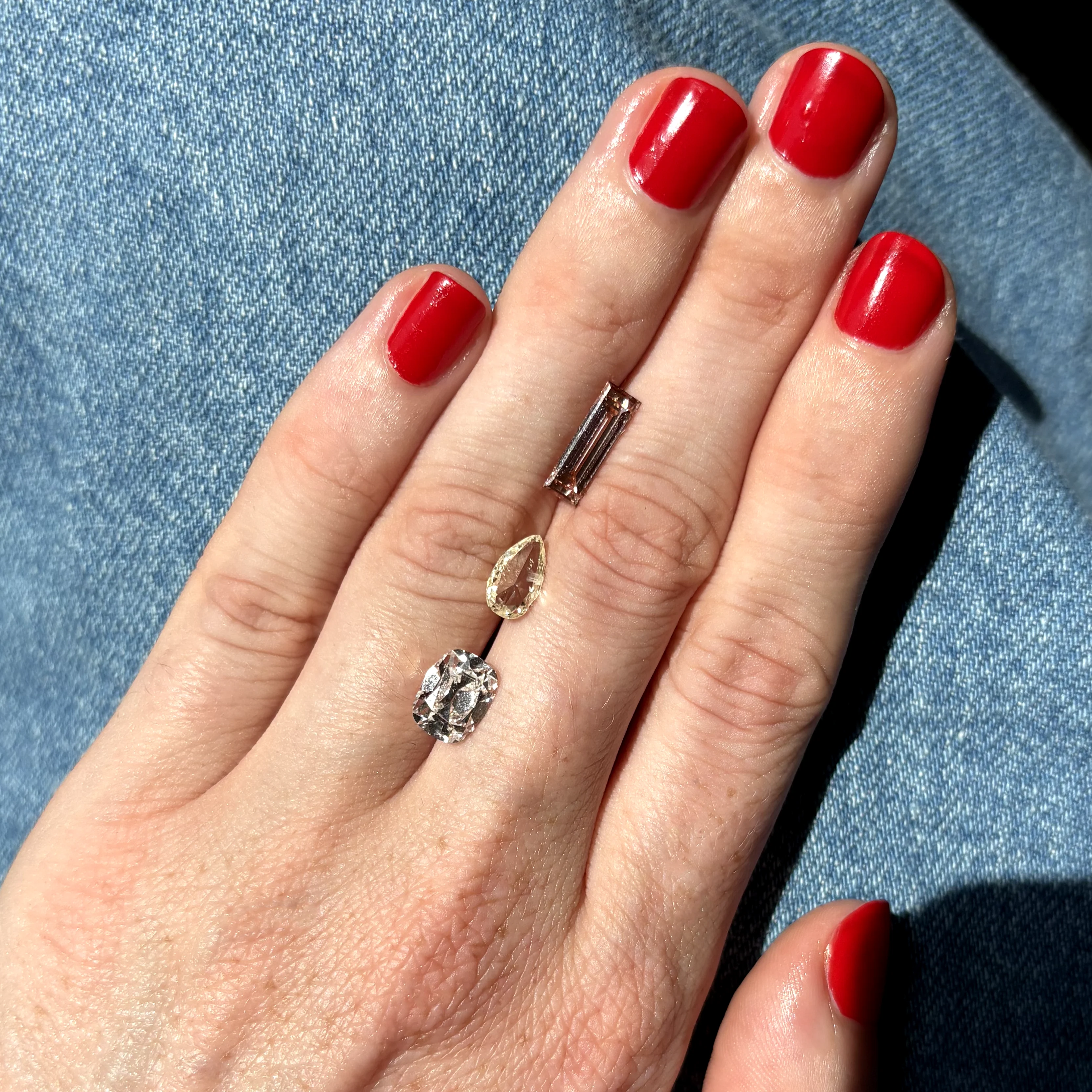 Bespoke 2.18ct Old Mine Cut Lab Diamond - Image 6