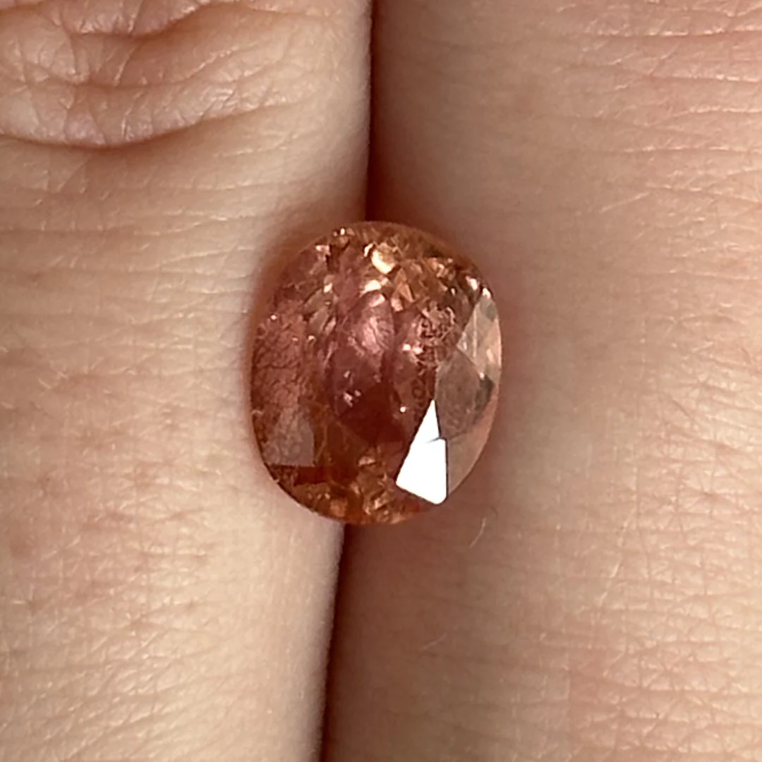 Bespoke 2.27ct Imperial Topaz Oval Cut - Image 2