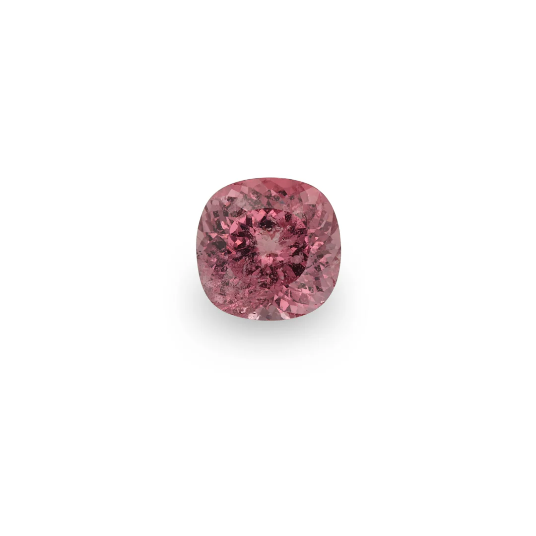 Bespoke 3.64ct Purplish-Pink Rhodolite Garnet Cushion Cut