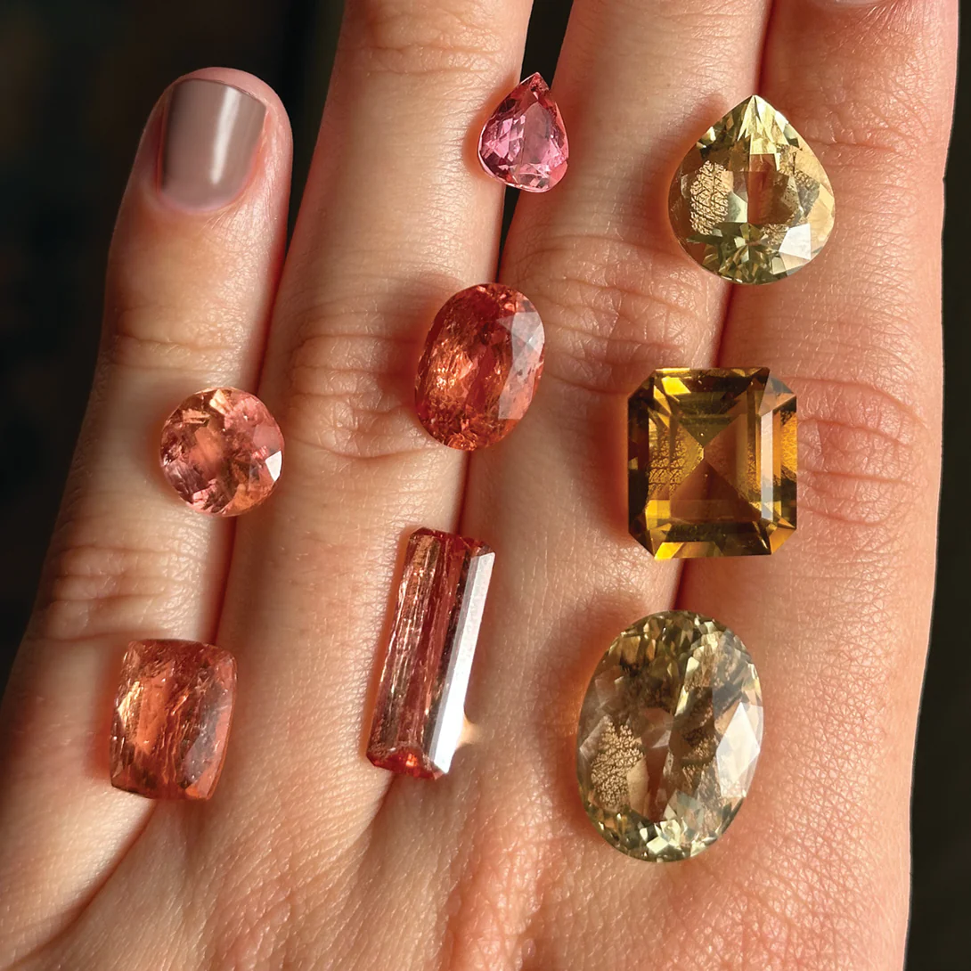Bespoke 4.84ct Strawberry Imperial Topaz - Image 4