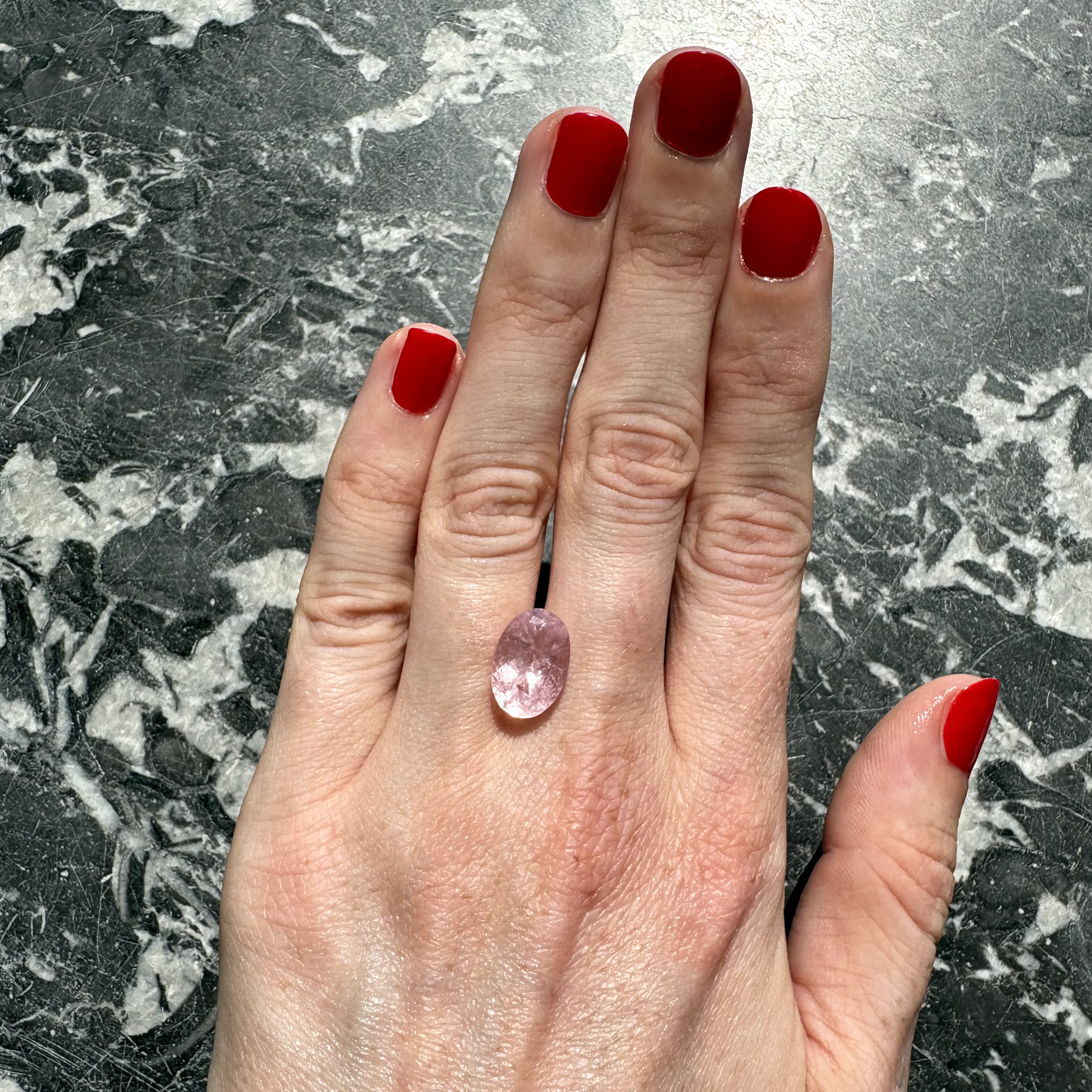 Bespoke 5.00ct Oval Pink Beryl - Image 2