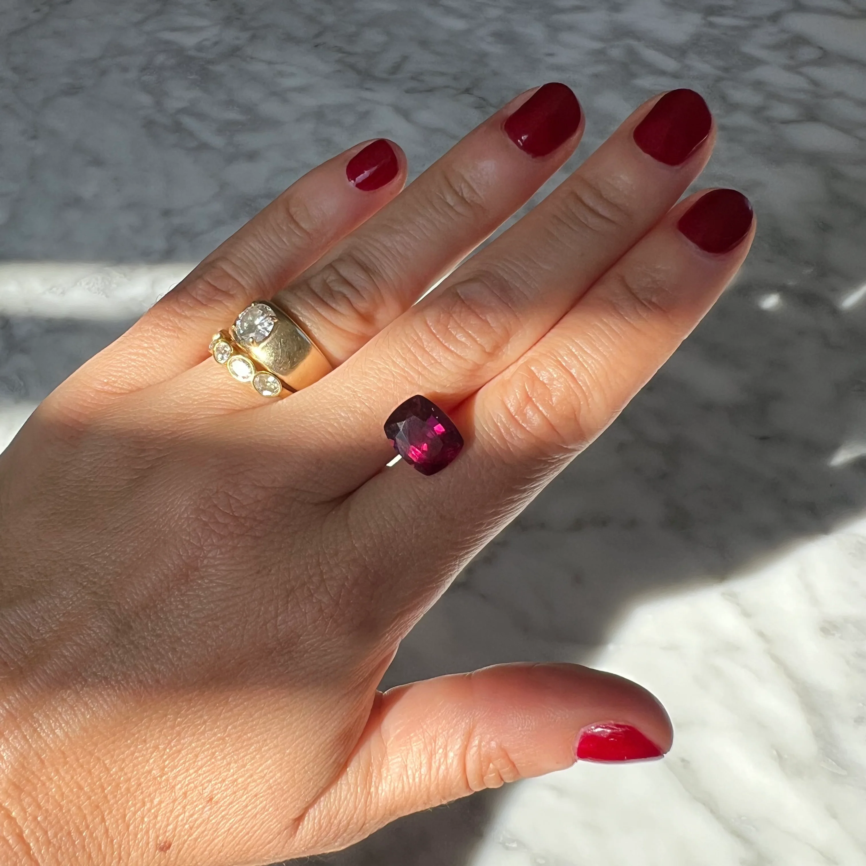 BESPOKE 6.11CT RHODOLITE GARNET - Image 3