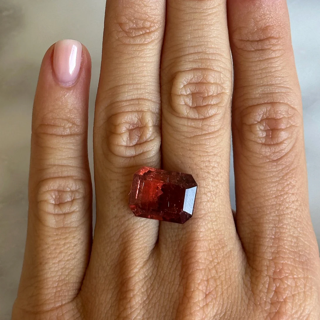 BESPOKE 8.30CT BROWNISH PINK TOURMALINE - Image 2