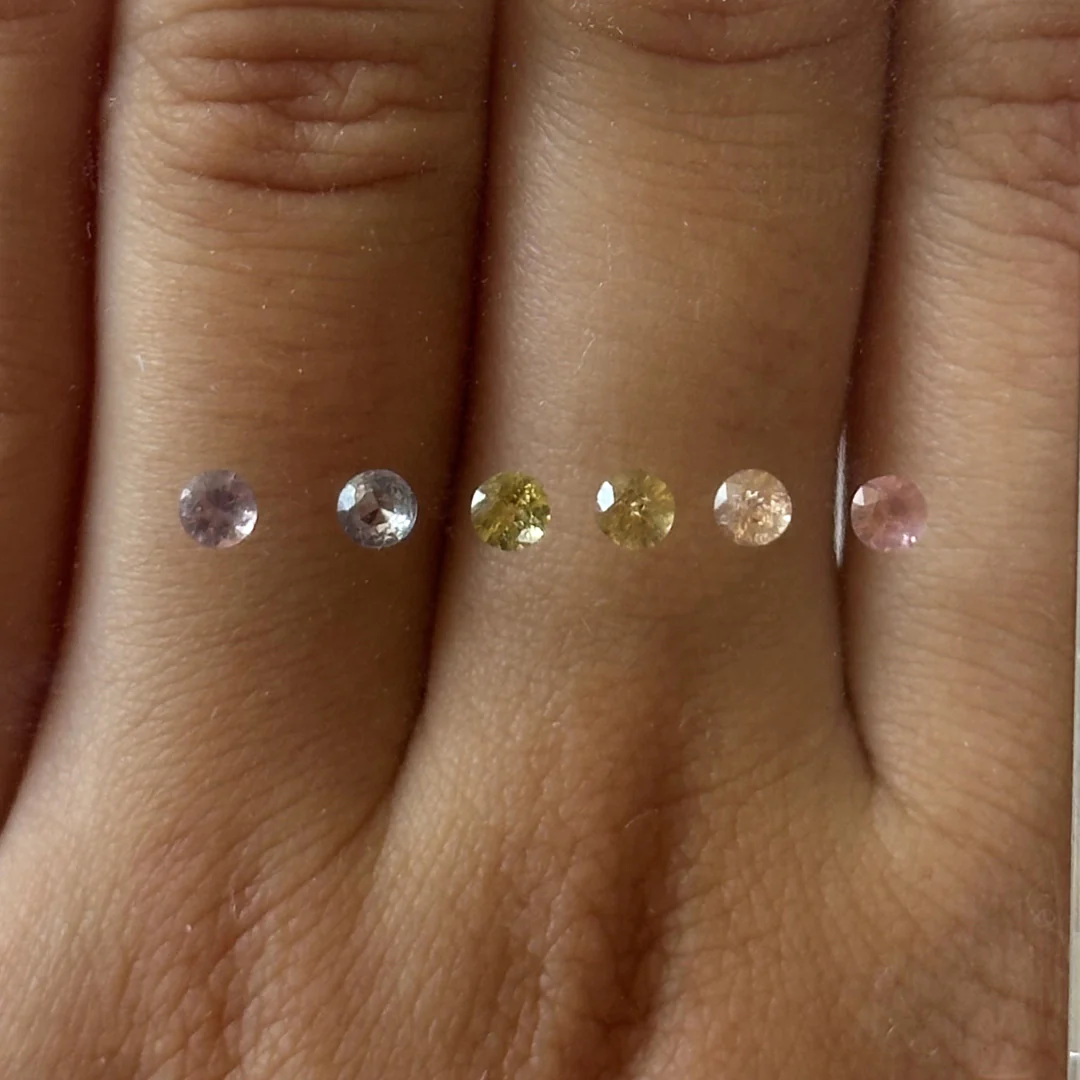 BESPOKE RAINBOW ANZA SAPPHIRES - Image 2