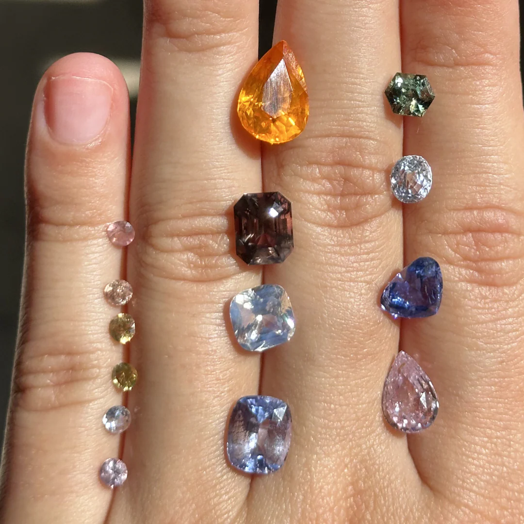 BESPOKE RAINBOW ANZA SAPPHIRES - Image 6