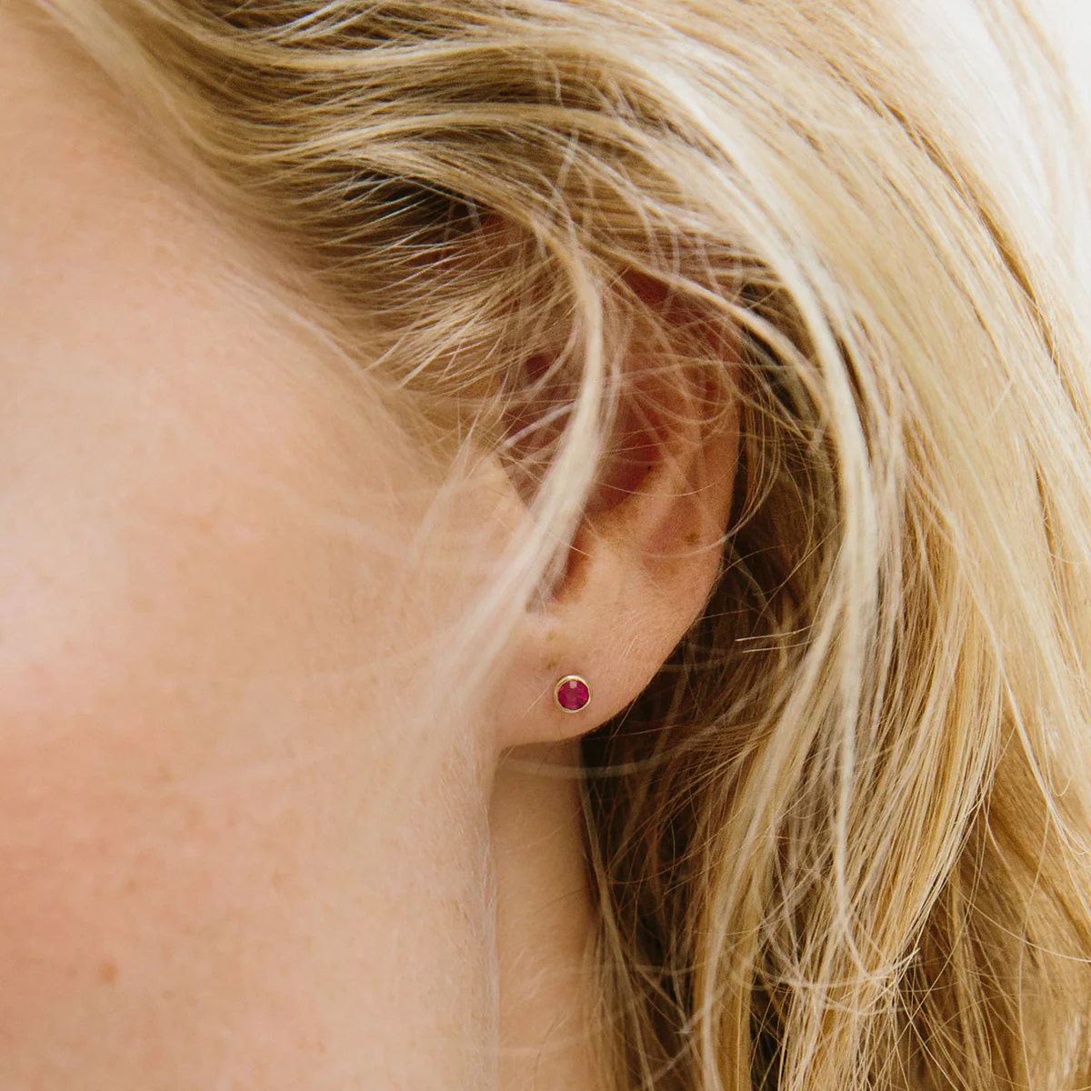 BIRTHSTONE EARRINGS - Image 5