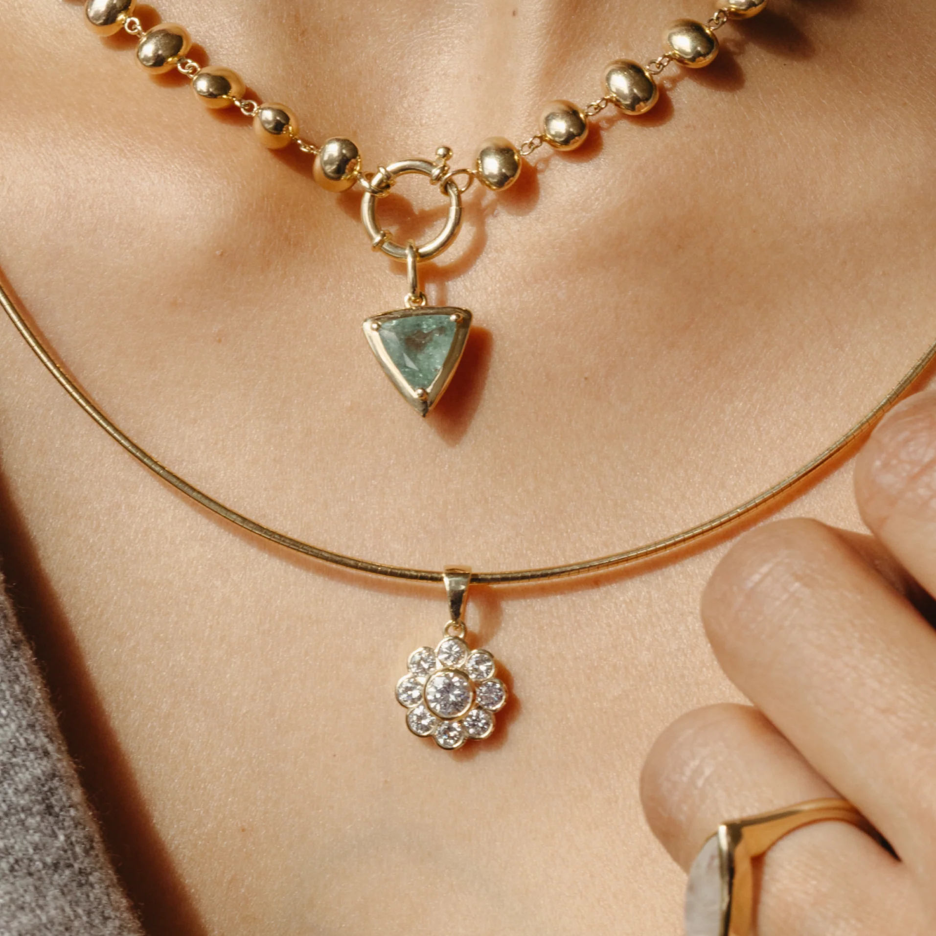 Diamond Flower Charm - Image 4