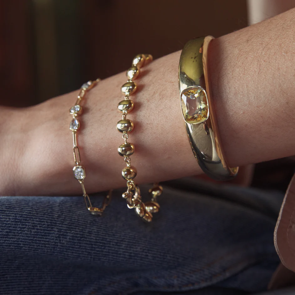 Diamond Stepping Stone Bracelet - Image 5