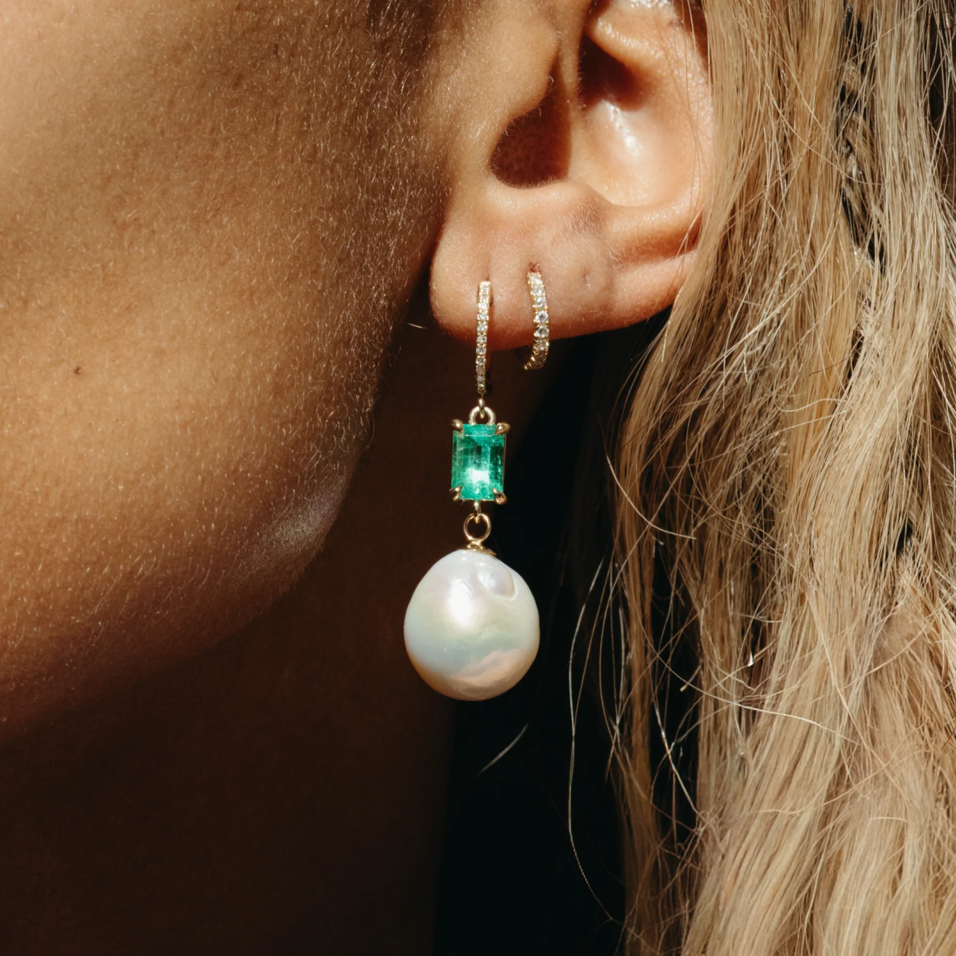 Emerald Pearl Drops - Image 2