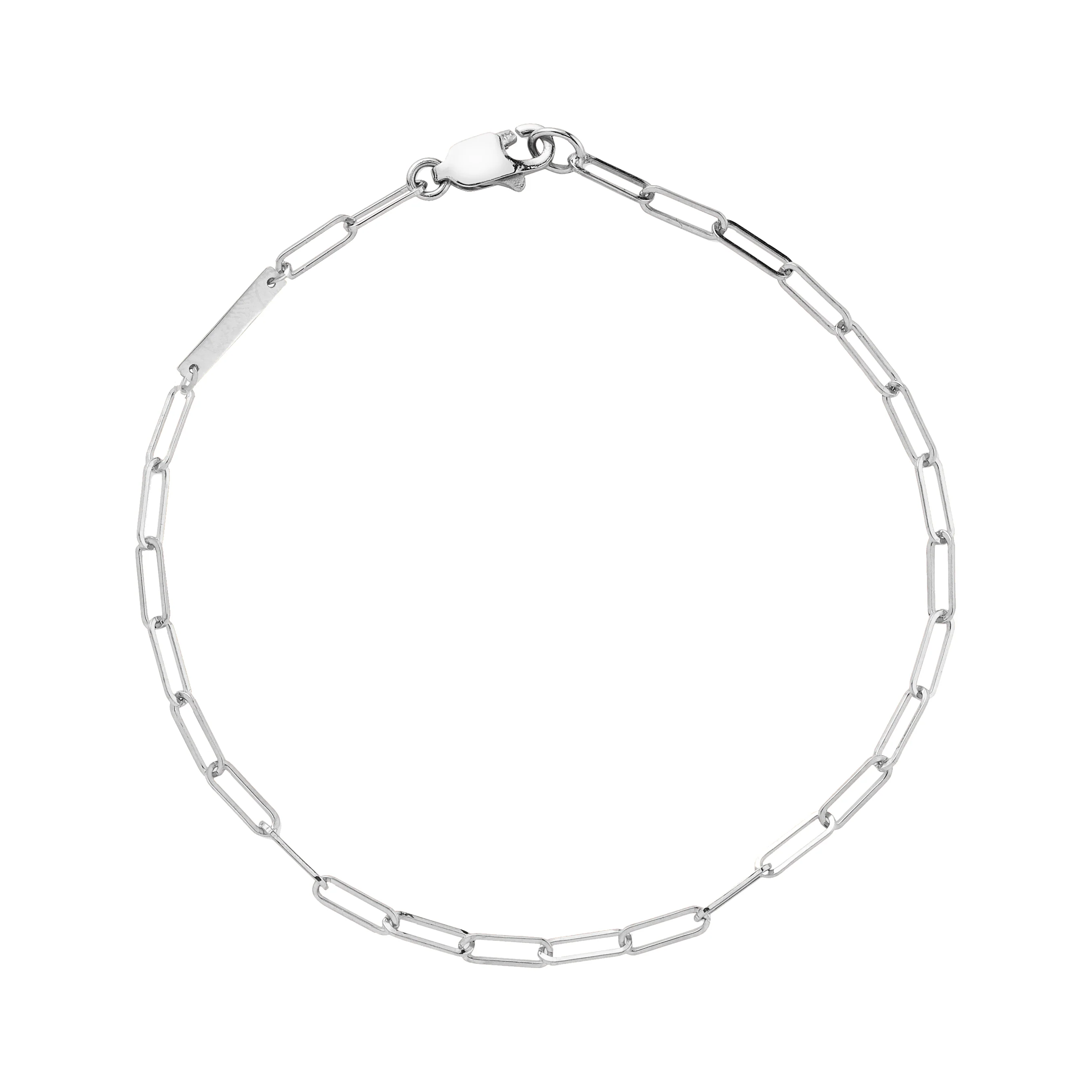 ENGRAVED BAR BRACELET - Image 4