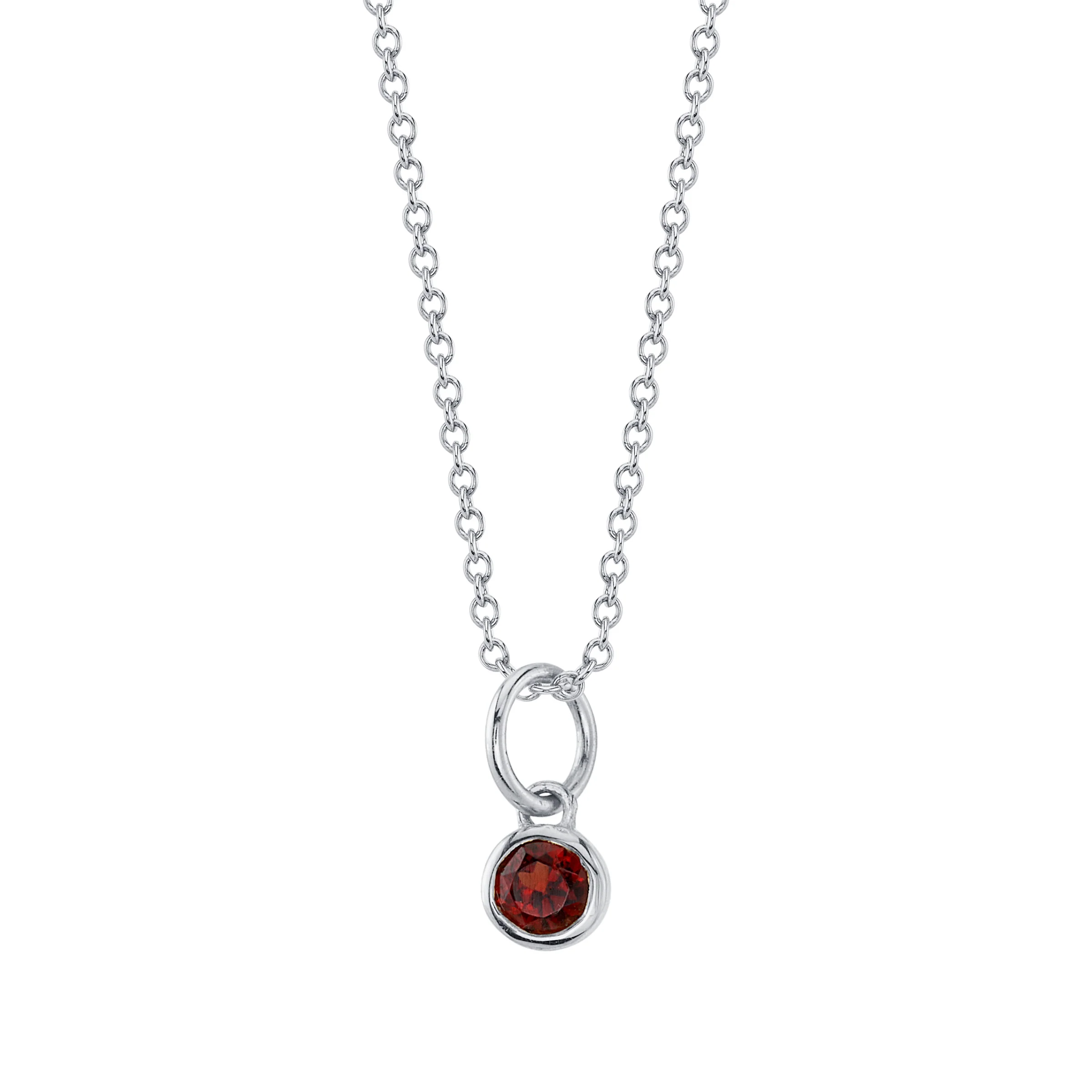 GARNET BIRTHSTONE CHARM - Image 3