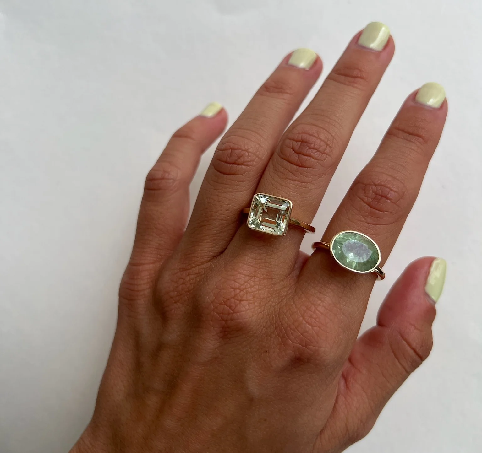 GREEN BERYL RING - Image 5