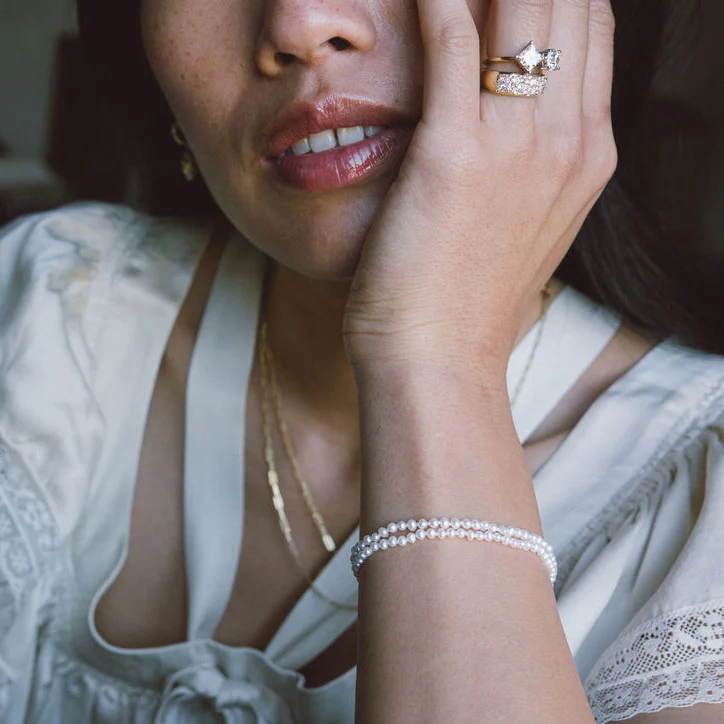 Mini Pearl Bracelet - Image 2