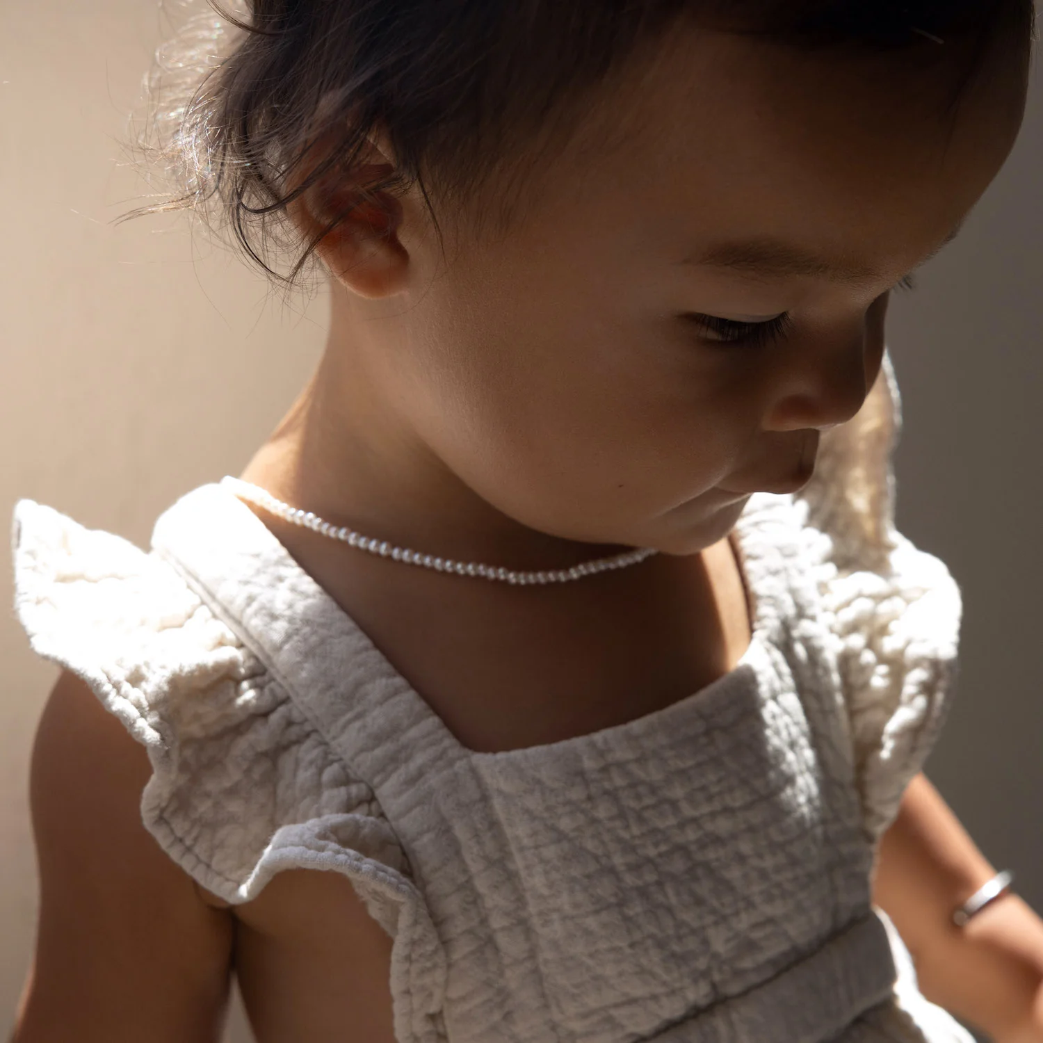 Mini Pearl Necklace - Image 5