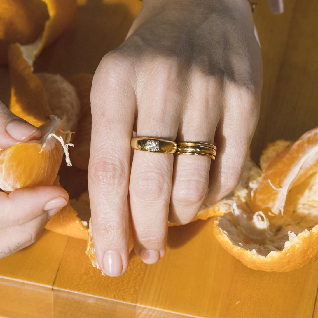 Diamond Petite Cloud Ring - Image 4