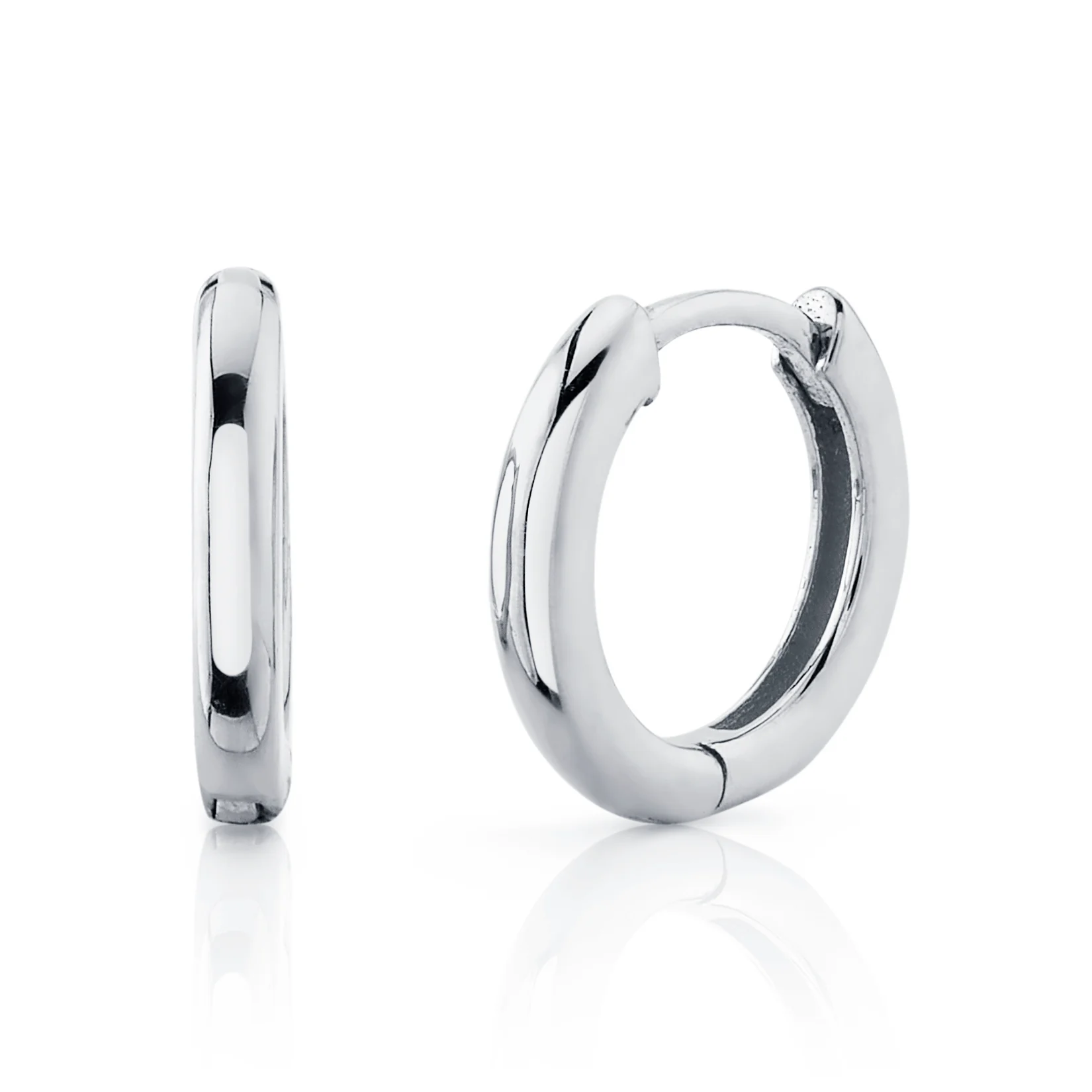 PLAIN BABY HOOP EARRINGS - Image 3
