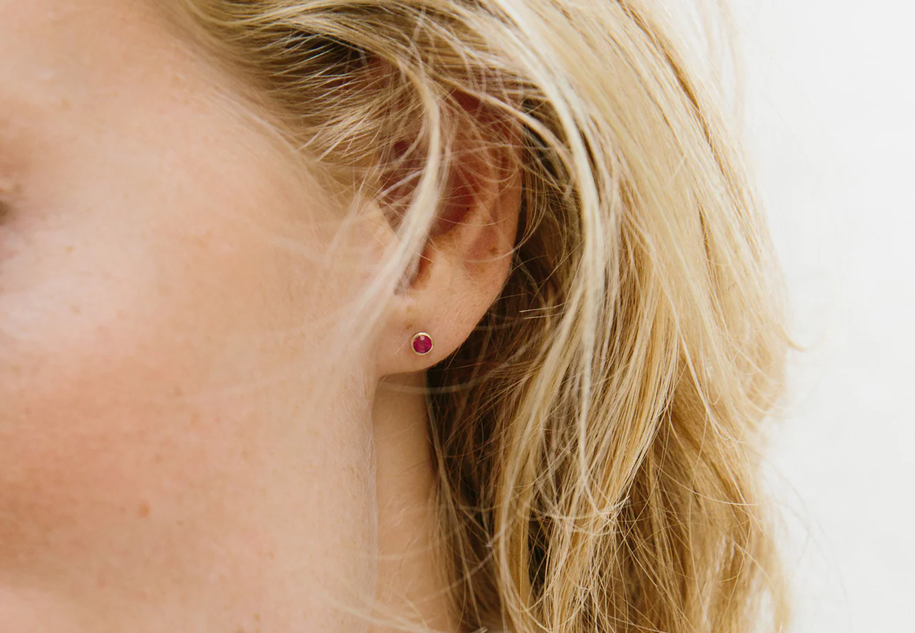 BIRTHSTONE EARRINGS - Image 5