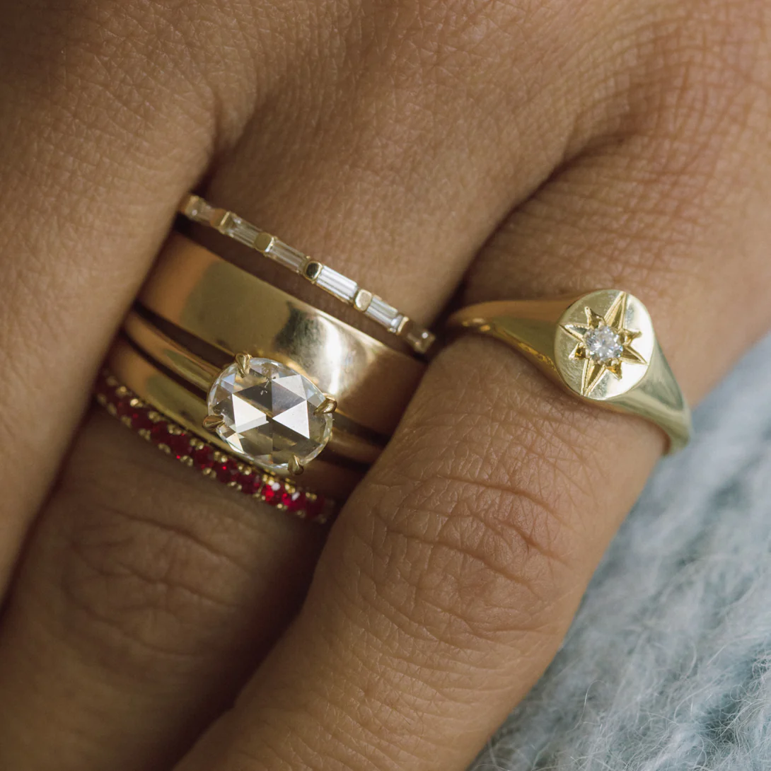 RUBY PAVÉ RING - Image 3