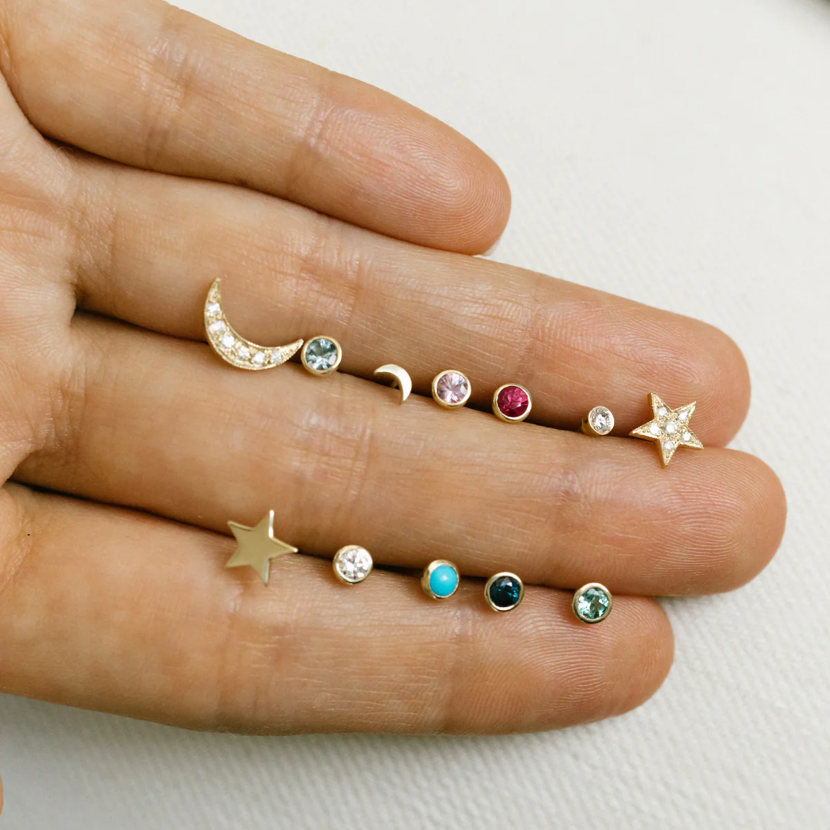 BIRTHSTONE EARRINGS - Image 5
